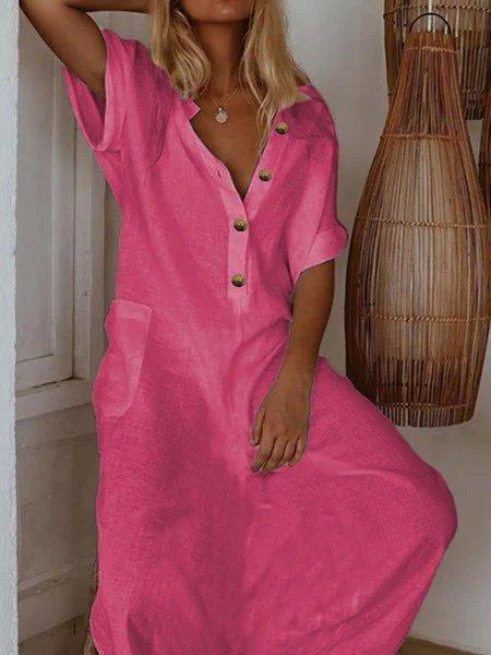 Short Sleeve Casual Dresses