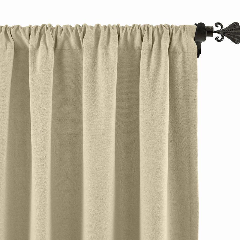 CAPRI Cotton Linen Polyester Curtain Drapery Custom