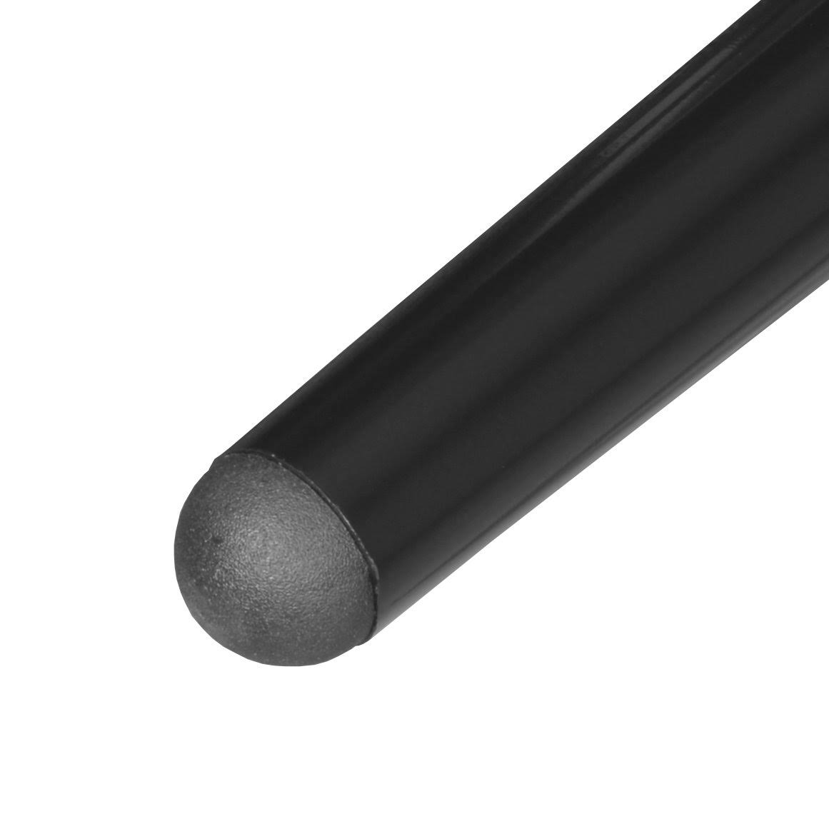 Regency Kahlo 48x22 Square Tapered Leg Table- Mocha Walnut/ Chrome