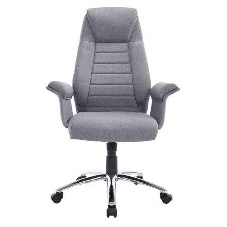 Ebern Designs Ari Chic Executive Chair, Gray