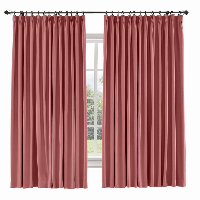 CAPRI Cotton Linen Polyester Curtain Drapery Custom