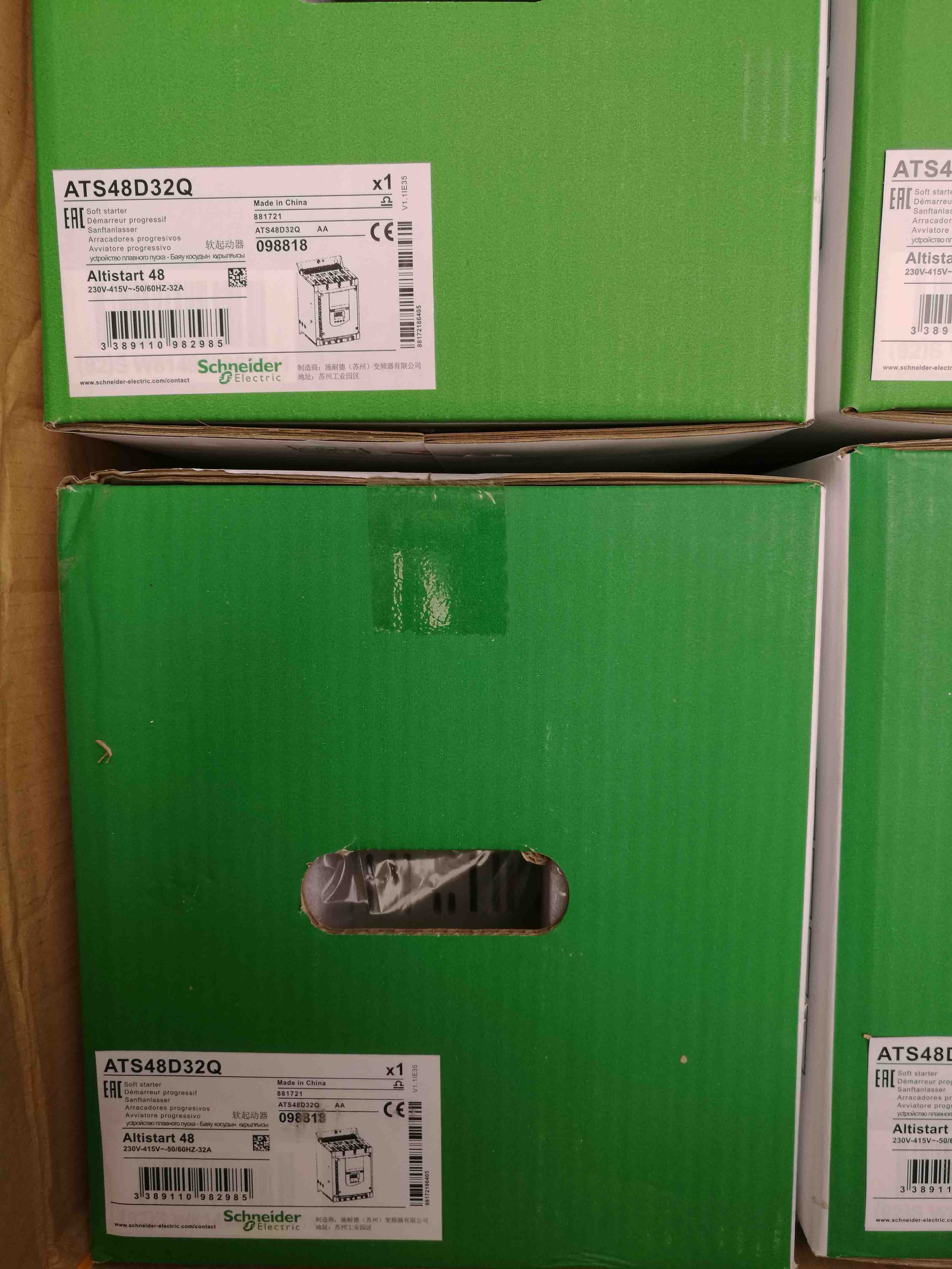 ATS48D32Q Schneider Soft starter 22 KWBrandy Original Factory Sealed New