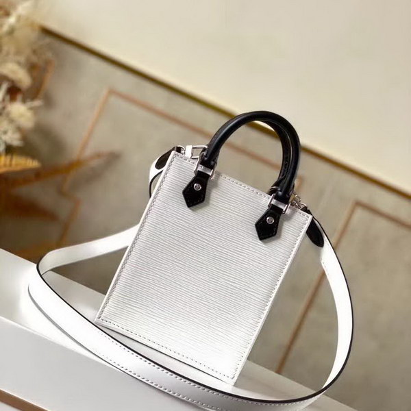 【原版皮】路易威登/LV Petit  Sac Plat手袋， Epi皮革浓缩经典设计，轻盈而充裕的构型可容纳手机等日常所需，可拆卸肩带实现手提，肩背和斜挎选择，款号：M69441