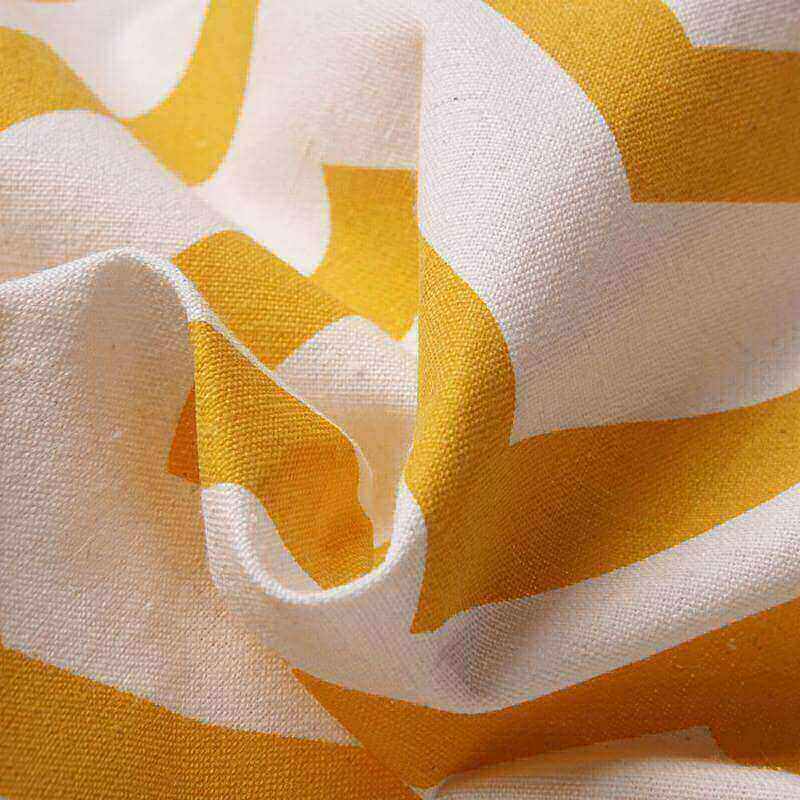 Chevron Insulated Blackout Lining Back Cotton Grommet Panel Curtain Drapery Sofitel