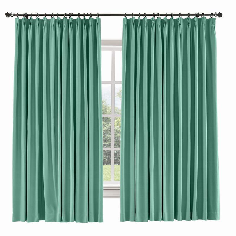 CAPRI Cotton Linen Polyester Curtain Drapery Custom