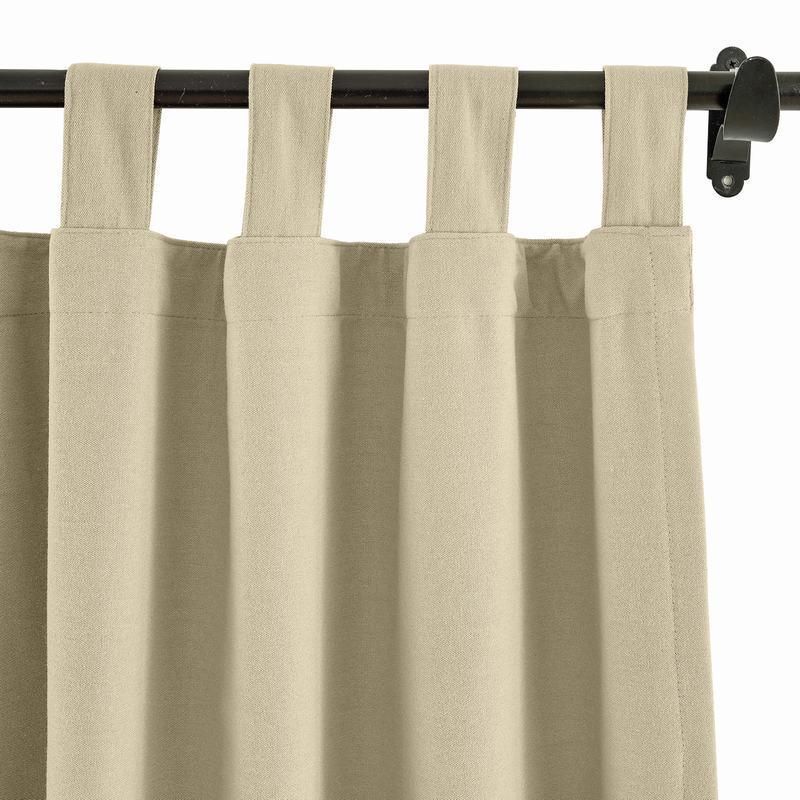 CAPRI Cotton Linen Polyester Curtain Drapery Custom