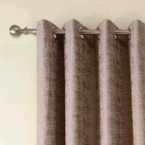 Woodgrain Polyester Jacquard Grommet Diamond Soft Panel Curtain Drape Sander