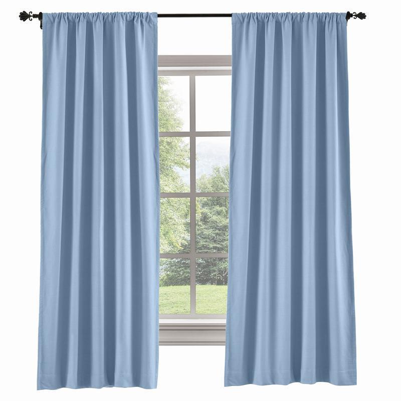CAPRI Cotton Linen Polyester Curtain Drapery Custom
