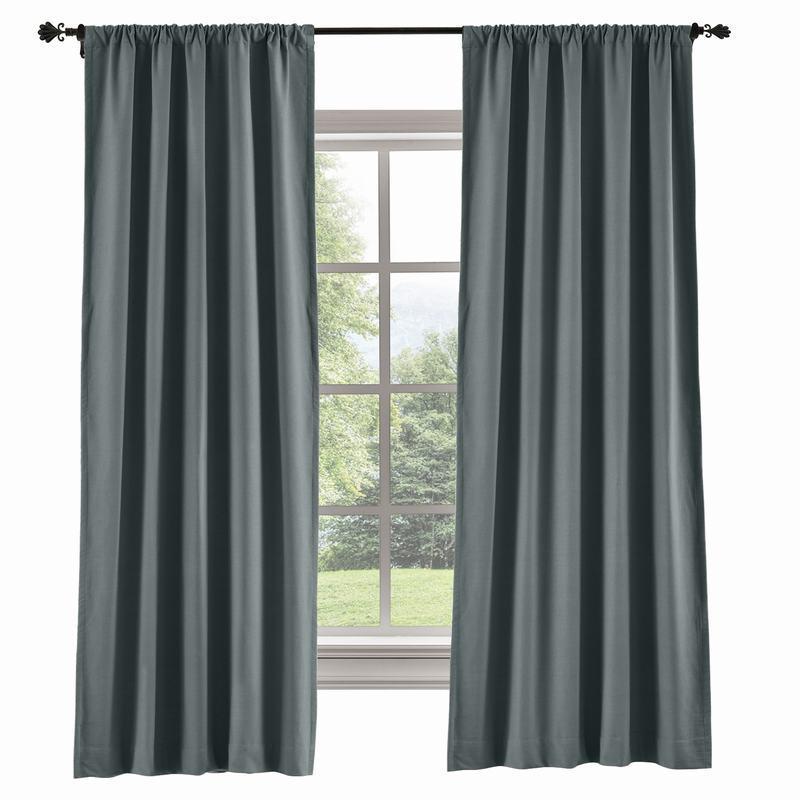 CAPRI Cotton Linen Polyester Curtain Drapery Custom