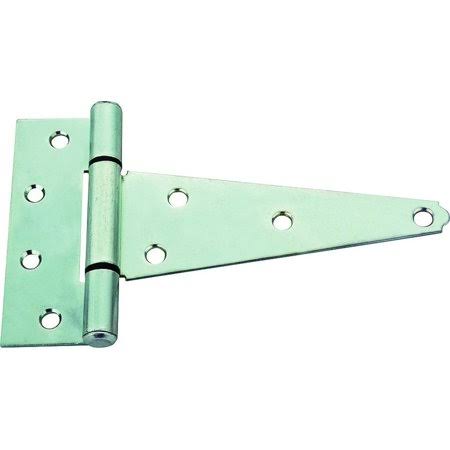 Prosource HTH-Z10-013L Heavy Duty T-Hinge 10 inch Zinc Plated Steel Bulk (Case of 5)
