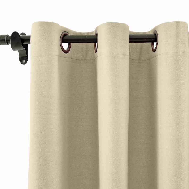 CAPRI Cotton Linen Polyester Curtain Drapery Custom