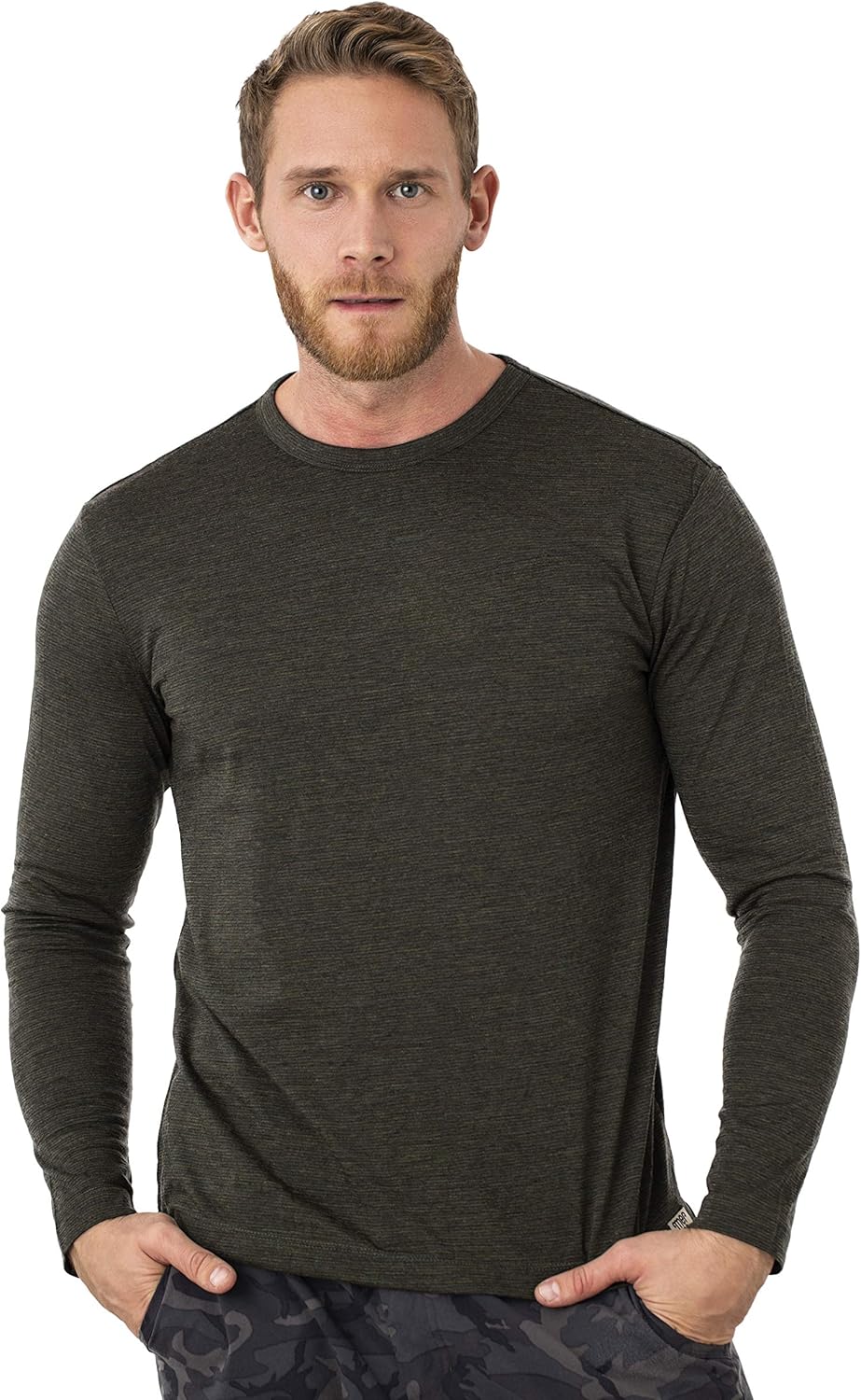 Merino.tech Merino Wool Base Layer - Mens 100% Merino Wool Long Sleeve Thermal Shirts Heavyweight, Midweight, Lite with Socks