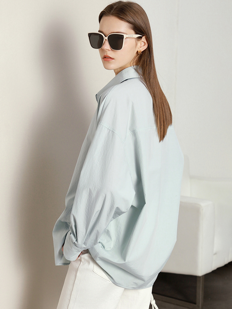 kucun weight Amii Minimalism Women Shirts Office Lady Blouse For Women Loose Solid Elegant Blusas Ladies Clothing Casual Female Tops 12230012