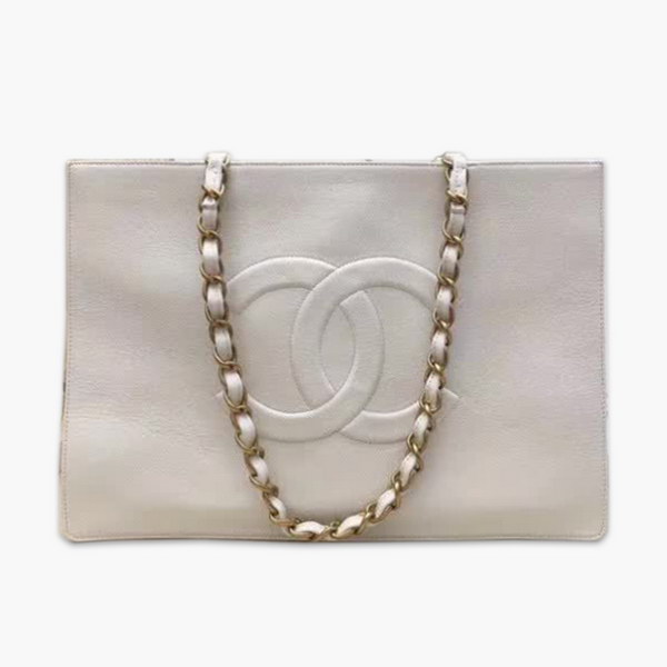 【原版皮】香奈儿/Chanel 大Logo全皮购物包,实用型设计理念,进口小牛皮,大容量,日常上班A4文件妥妥的,大小正好款式也不挑服装 ,休闲,裙装都可轻松驾驭,款号: AS1943