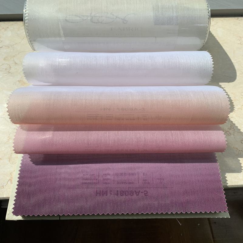 HANNA Gradient Ombre Sheer Fabric Swatch Refundable Order Amount Over $399