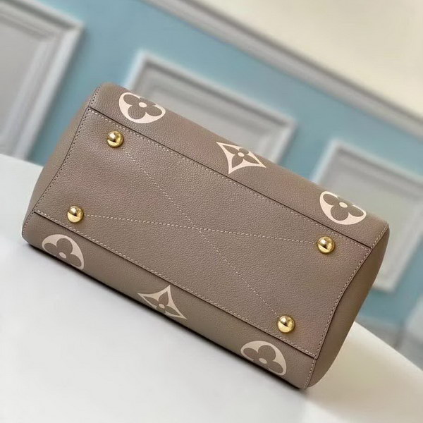 【原版皮】路易威登/LV Montaigne 手袋,将Monogram图案先印染后压印于粒面皮革,与挺括线条相辅相成,有立体感的造型与精巧的内部设计,款号:M41048