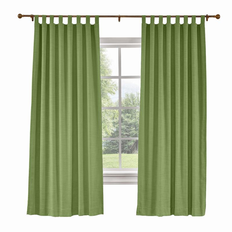 LIZ Polyester Linen Curtain Drapery Custom