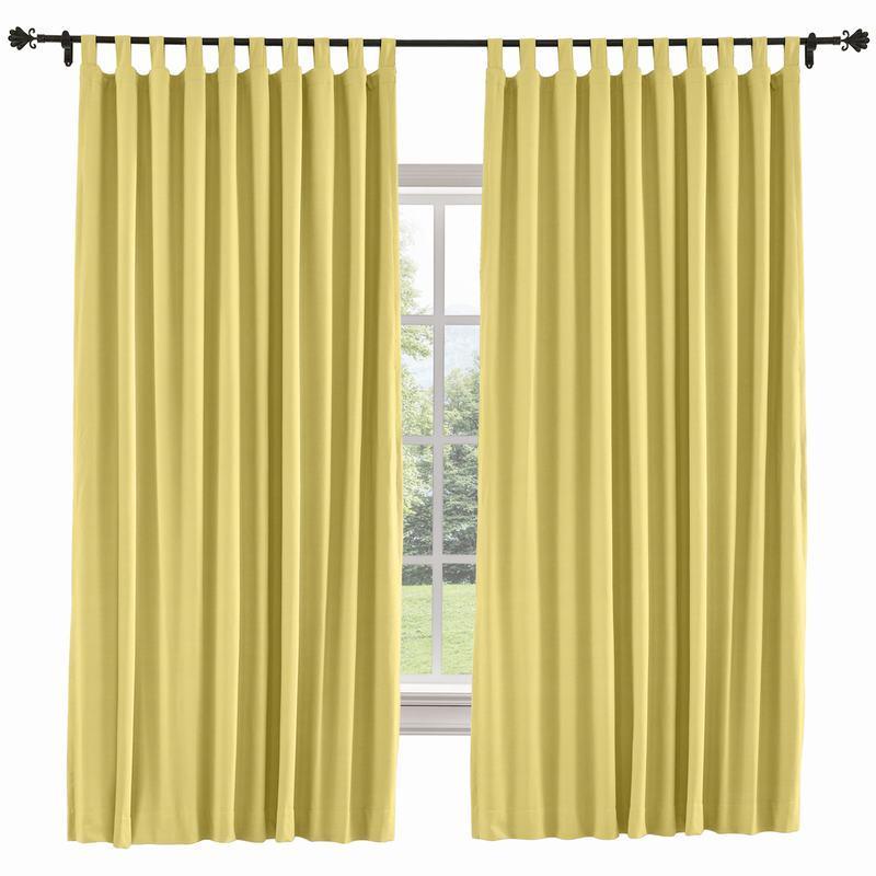 CAPRI Cotton Linen Polyester Curtain Drapery Custom