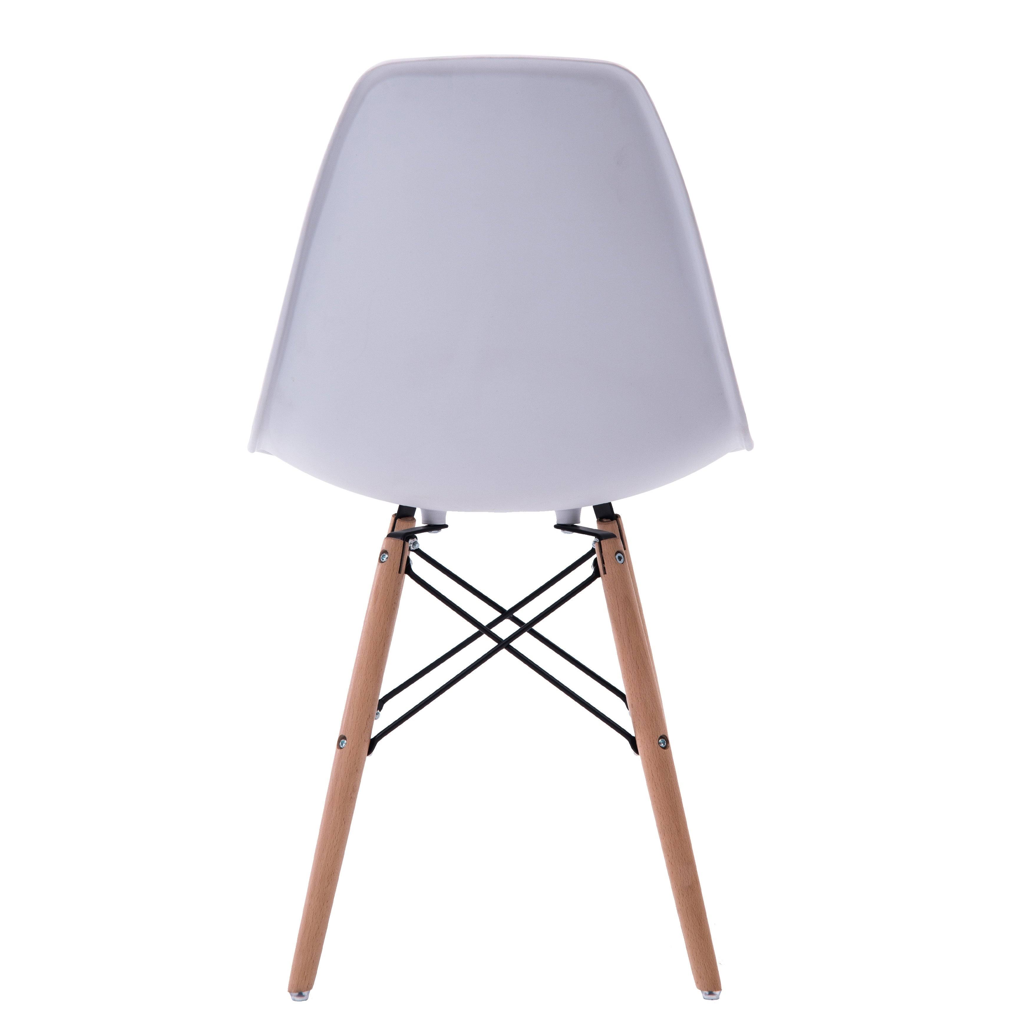 Porthos Home April Mid-Century Eames Chair, Pink