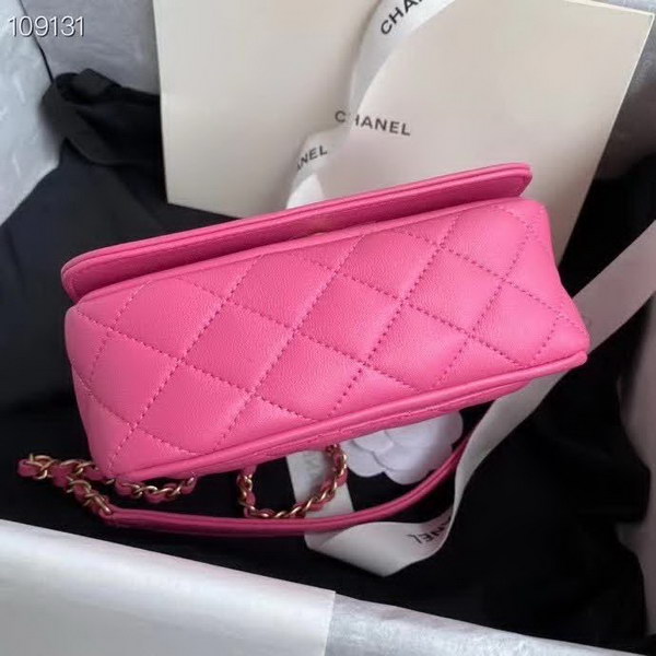 【原版皮】香奈儿/Chanel 手工系列肩背包,各种元素铆钉镶嵌成的双C标志,选用细腻羊皮,内里质感金属牛皮