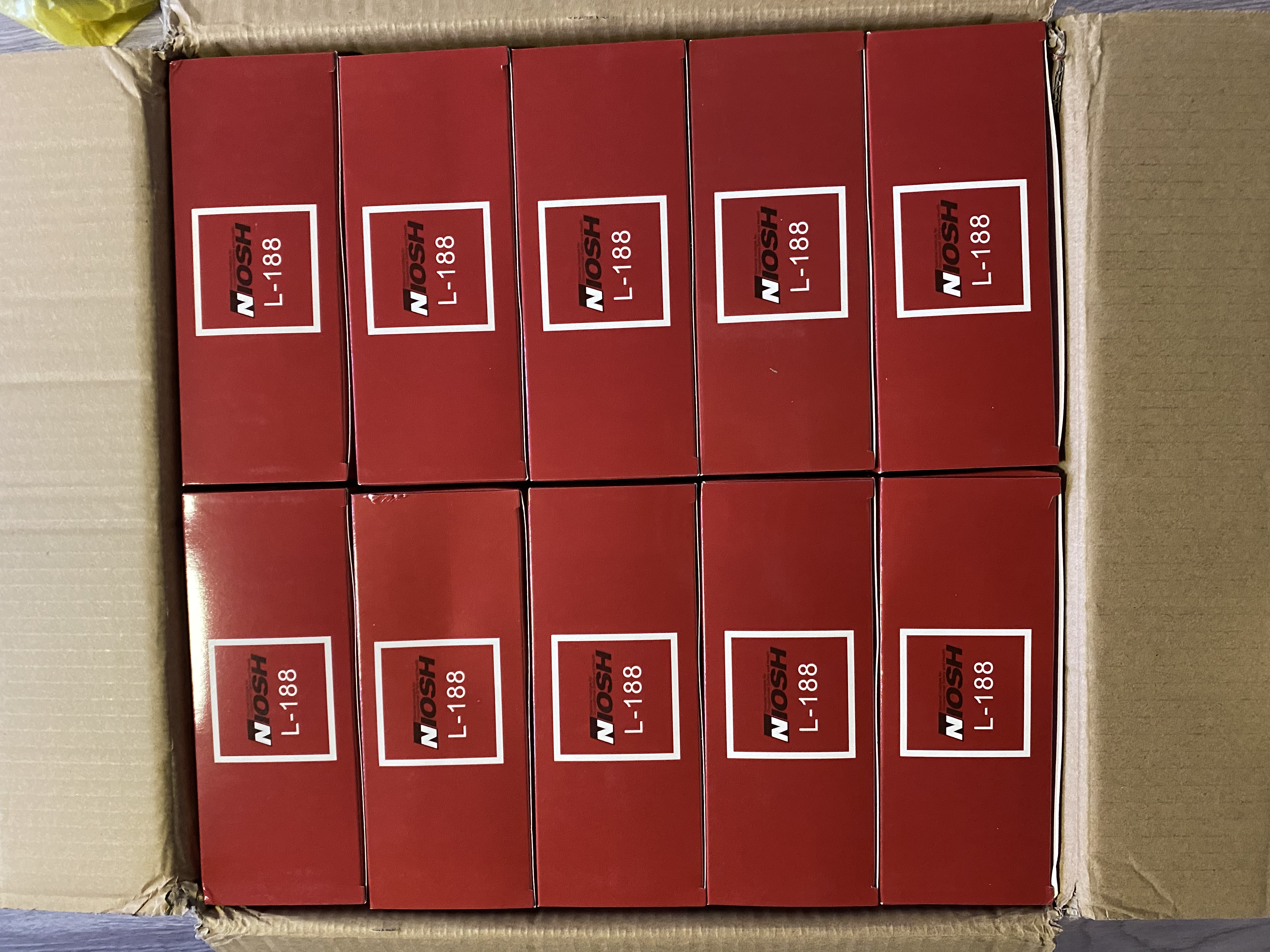 NIOSH N95 Face Mask Particulate Respirator White, Set of 20 PCS In Box