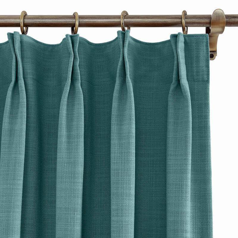 LIZ Polyester Linen Curtain Drapery Custom