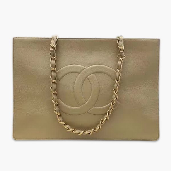 【原版皮】香奈儿/Chanel 大Logo全皮购物包,实用型设计理念,进口小牛皮,大容量,日常上班A4文件妥妥的,大小正好款式也不挑服装 ,休闲,裙装都可轻松驾驭,款号: AS1943