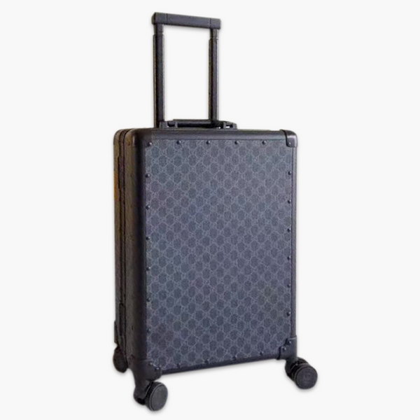 古驰/Gucci 旅行箱,釆用先进聚碳纤维工艺,高档大气的LOGO,独特设计理念,趣味横生,时尚潮流,复古风格与完美工艺,二者结合