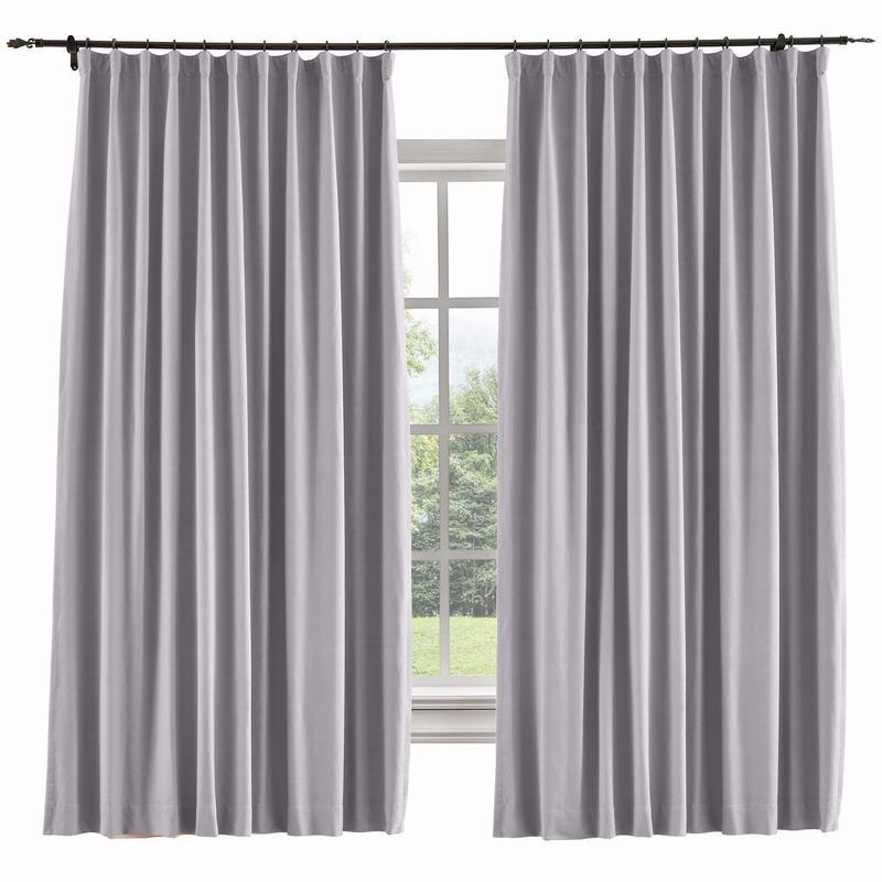 CAPRI Cotton Linen Polyester Curtain Drapery Custom