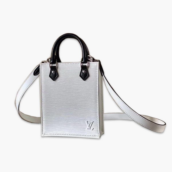 【原版皮】路易威登/LV Petit  Sac Plat手袋, Epi皮革浓缩经典设计,轻盈而充裕的构型可容纳手机等日常所需,可拆卸肩带实现手提,肩背和斜挎选择,款号:M69441