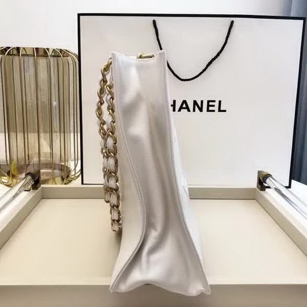 【原版皮】香奈儿/Chanel 大Logo全皮购物包,实用型设计理念,进口小牛皮,大容量,日常上班A4文件妥妥的,大小正好款式也不挑服装 ,休闲,裙装都可轻松驾驭,款号: AS1943