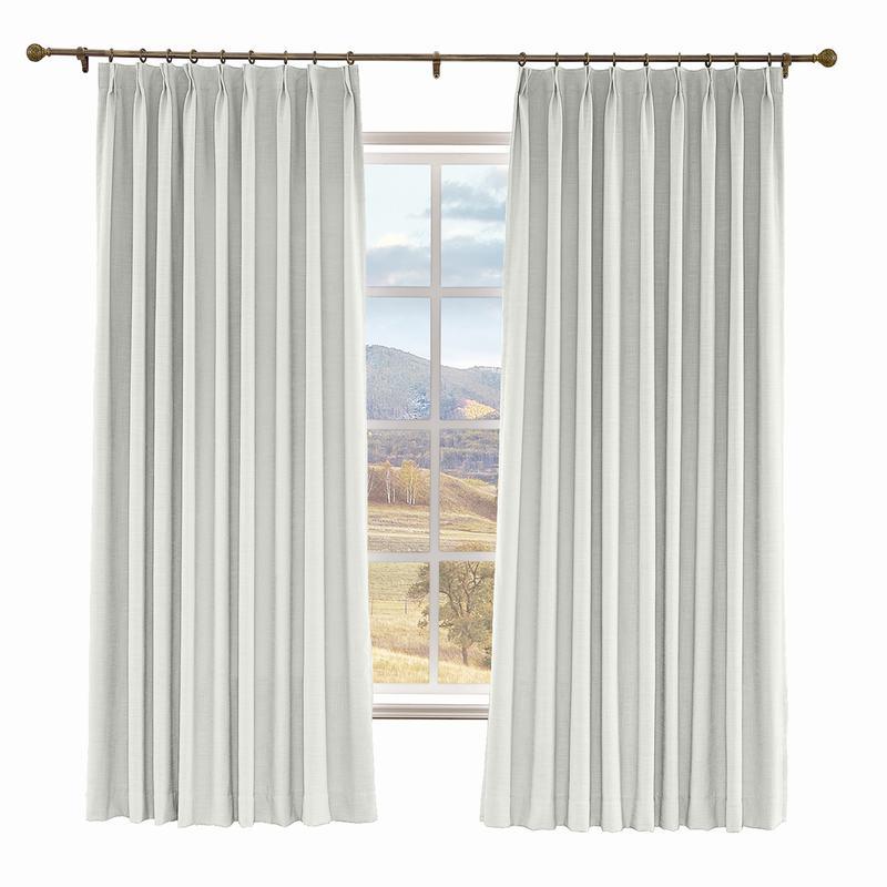 LIZ Polyester Linen Curtain Drapery Custom