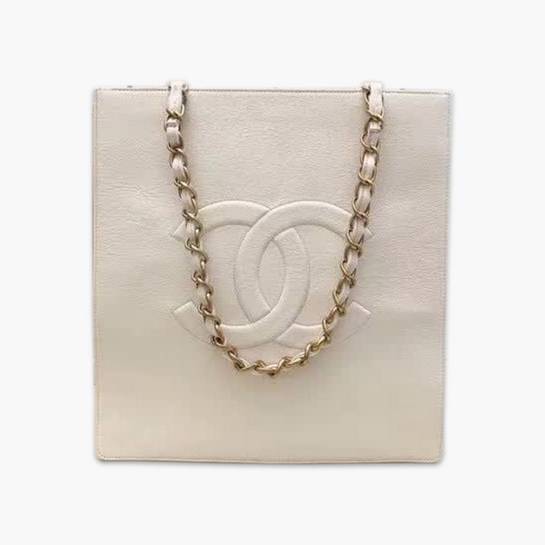 【原版皮】香奈儿/Chanel 大Logo全皮购物包,实用型设计理念,进口小牛皮,大容量,日常上班A4文件妥妥的,大小正好款式也不挑服装 ,休闲,裙装都可轻松驾驭,款号: AS1945