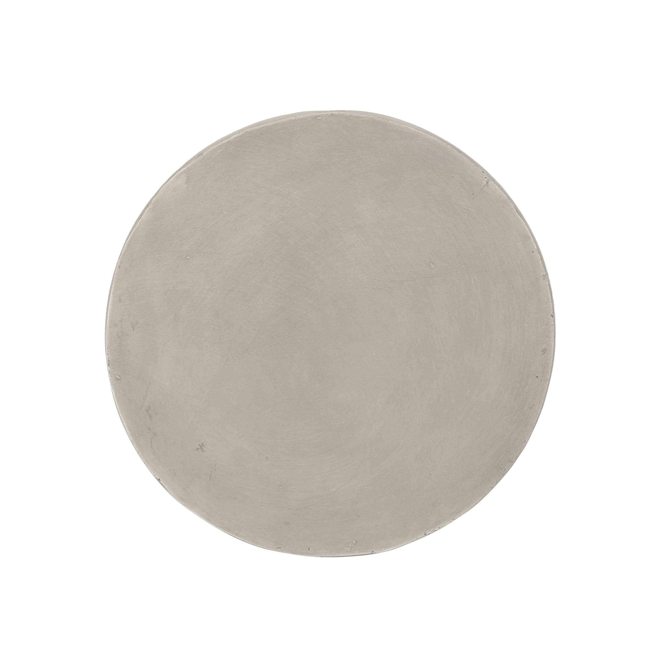 Christopher Knight Home 312769 Norman Outdoor Contemporary Lightweight Accent Side Table, Concrete Finish