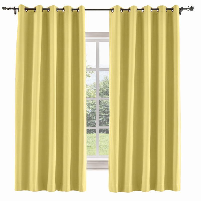 CAPRI Cotton Linen Polyester Curtain Drapery Custom