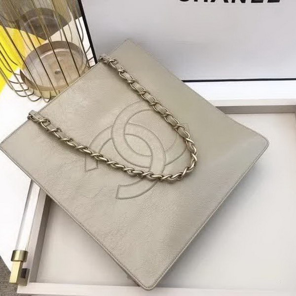 【原版皮】香奈儿/Chanel 大Logo全皮购物包,实用型设计理念,进口小牛皮,大容量,日常上班A4文件妥妥的,大小正好款式也不挑服装 ,休闲,裙装都可轻松驾驭,款号: AS1945