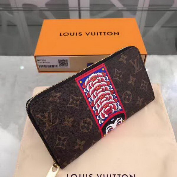 【原版皮】路易威登/LV 拉链钱夹,取材Monogram帆布,借鉴山本宽斋的艺术特色,缤纷展现歌舞伎,脸谱元素,出心裁的戏剧设计风格,款号:M67258