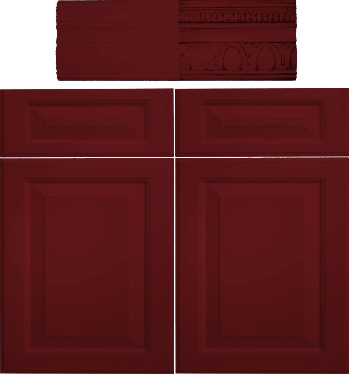 Retique It by Renaissance Chalk Furniture Paint Gallon - Non Toxic, Eco-Friendly, Superior Coverage - Burgundy (128oz)