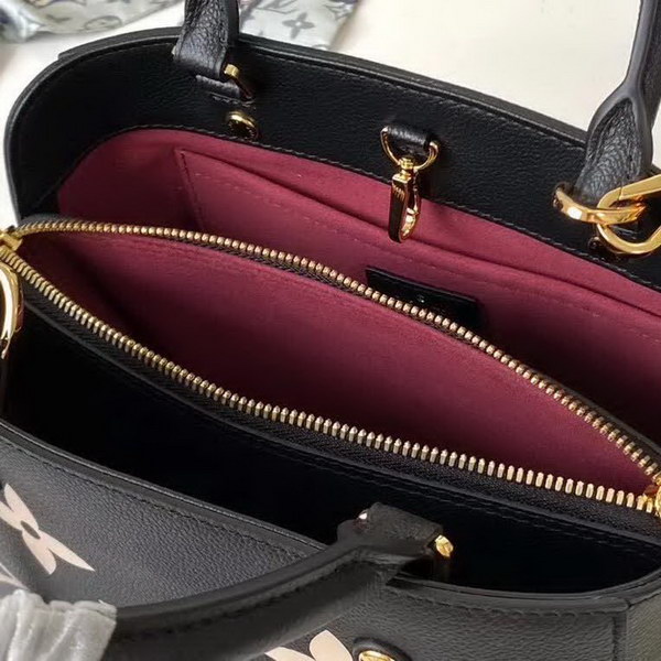 【原版皮】路易威登/LV Montaigne BB手袋,将Monogram图案先印染后压印于粒面皮革,与挺括线条相辅相成,有立体感的造型与精巧的内部设计,款号:M41053