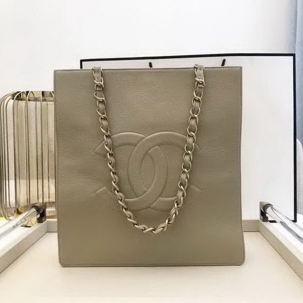 【原版皮】香奈儿/Chanel 大Logo全皮购物包,实用型设计理念,进口小牛皮,大容量,日常上班A4文件妥妥的,大小正好款式也不挑服装 ,休闲,裙装都可轻松驾驭,款号: AS1945