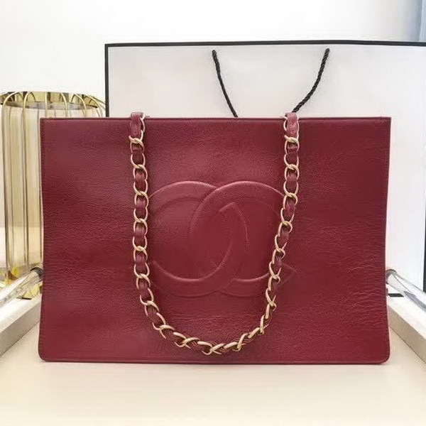 【原版皮】香奈儿/Chanel 大Logo全皮购物包,实用型设计理念,进口小牛皮,大容量,日常上班A4文件妥妥的,大小正好款式也不挑服装 ,休闲,裙装都可轻松驾驭,款号: AS1943