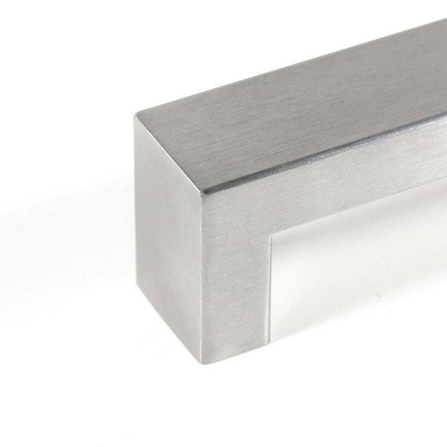 10-1/2-Inch (226mm) Bold Design Stainless Steel (Silver) Brushed Nickel Contemporary Cabinet Bar Pulls (Set of 15)
