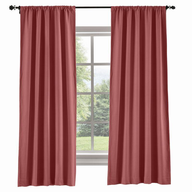 CAPRI Cotton Linen Polyester Curtain Drapery Custom