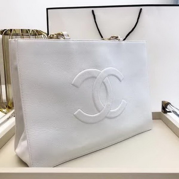 【原版皮】香奈儿/Chanel 大Logo全皮购物包,实用型设计理念,进口小牛皮,大容量,日常上班A4文件妥妥的,大小正好款式也不挑服装 ,休闲,裙装都可轻松驾驭,款号: AS1943