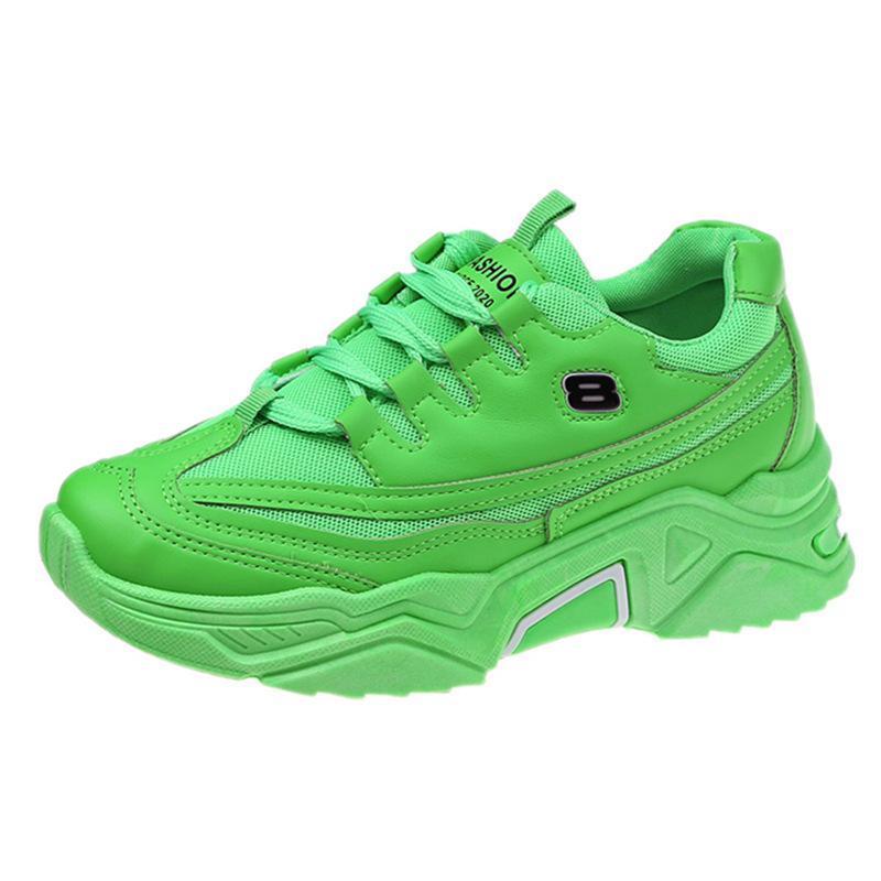 复制Women's Fashion Breathable Mesh Platform Sneakers