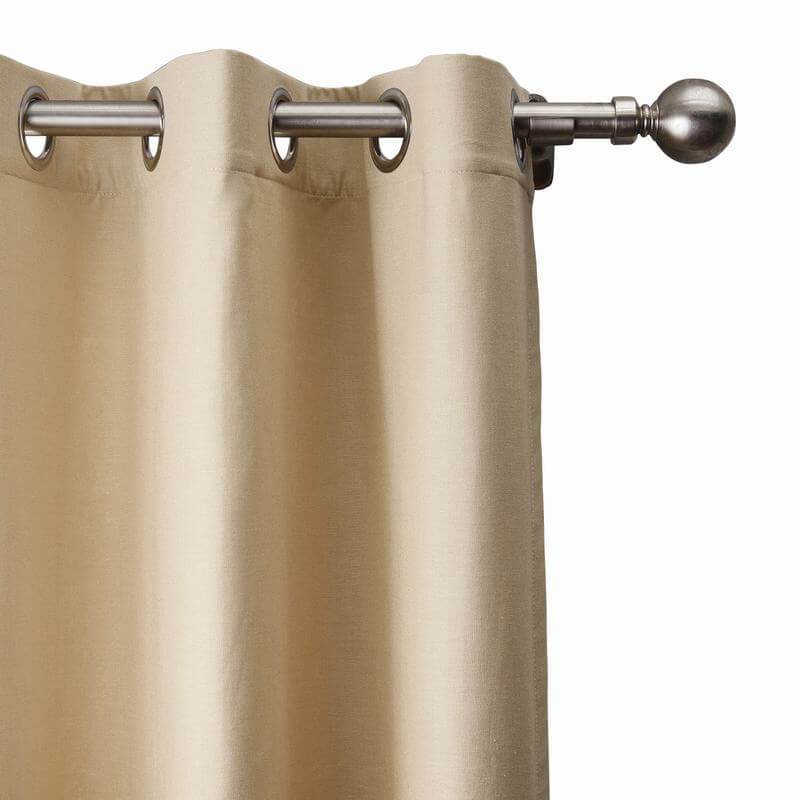 LIZ Polyester Linen Curtain Drapery Custom