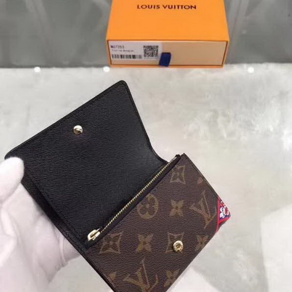 【原版皮】路易威登/LV Victorine钱夹,取材Monogram帆布,借鉴山本宽斋的艺术特色,缤纷展现歌舞伎,脸谱元素,款号:M67253