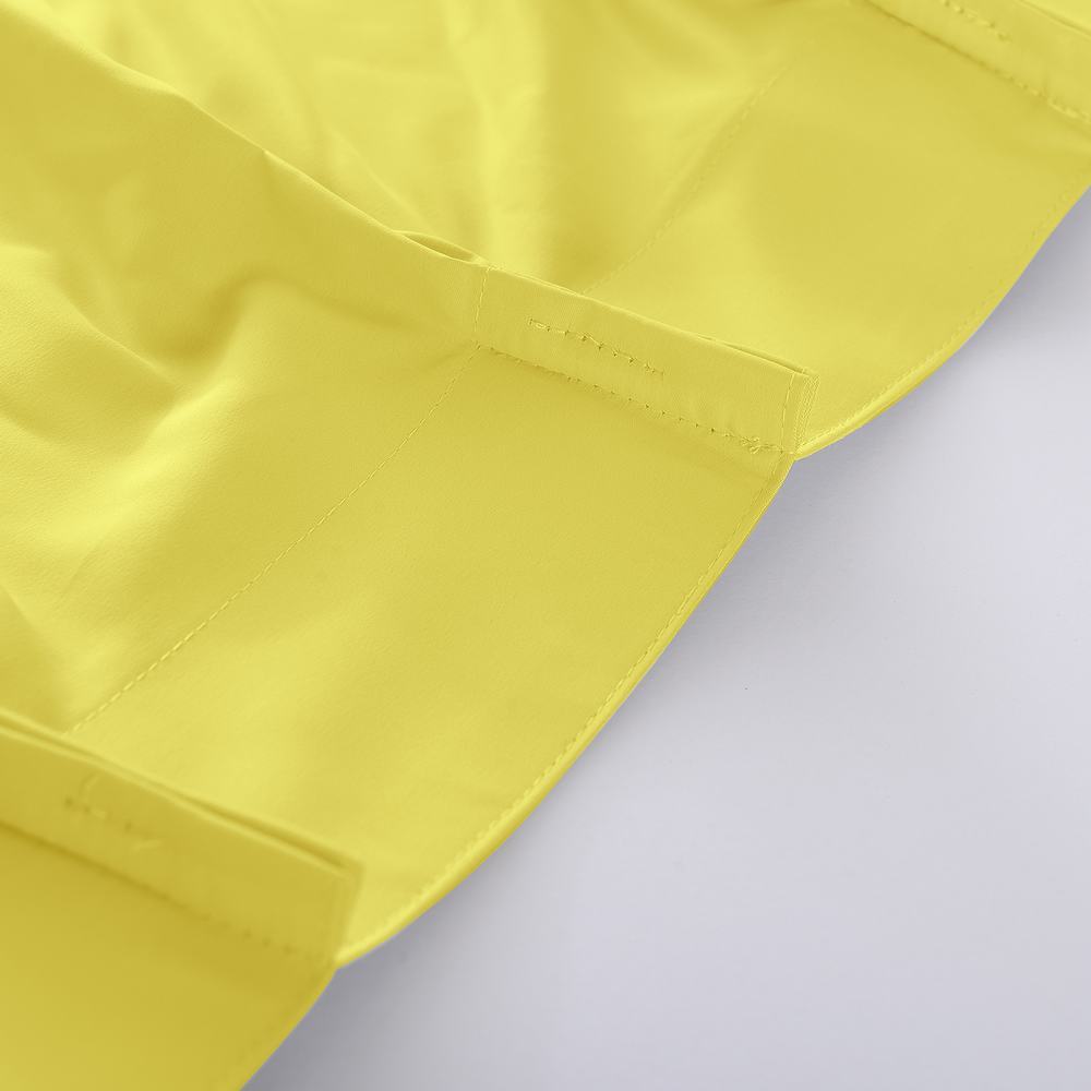 Pinch Pleated Curtain Blackout Patio Door Panel Drape For Traverse Rod Track Paz