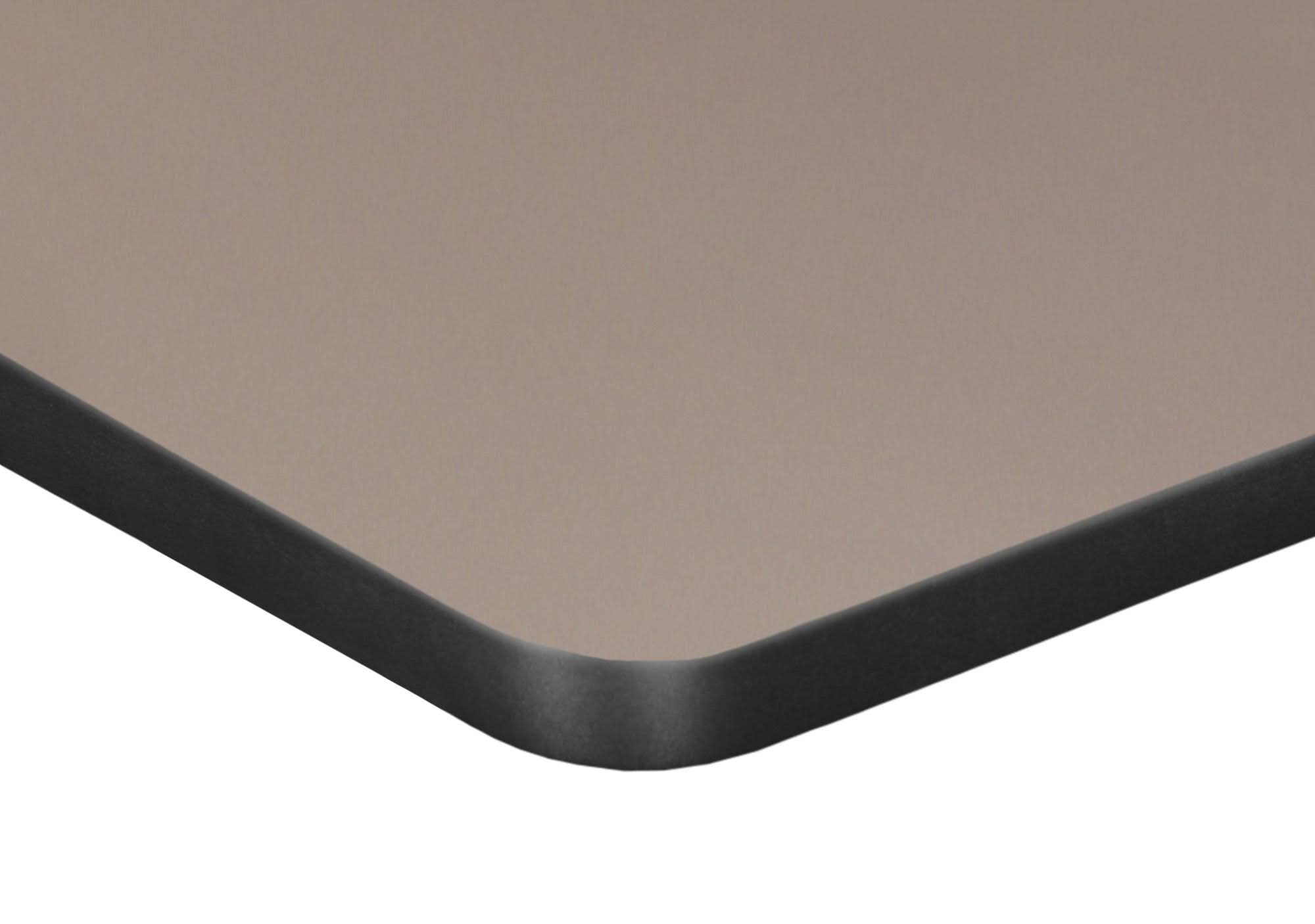 Regency MT602418MHBPBK 60 x 24 in. Kee Slim Table Mahogany Black
