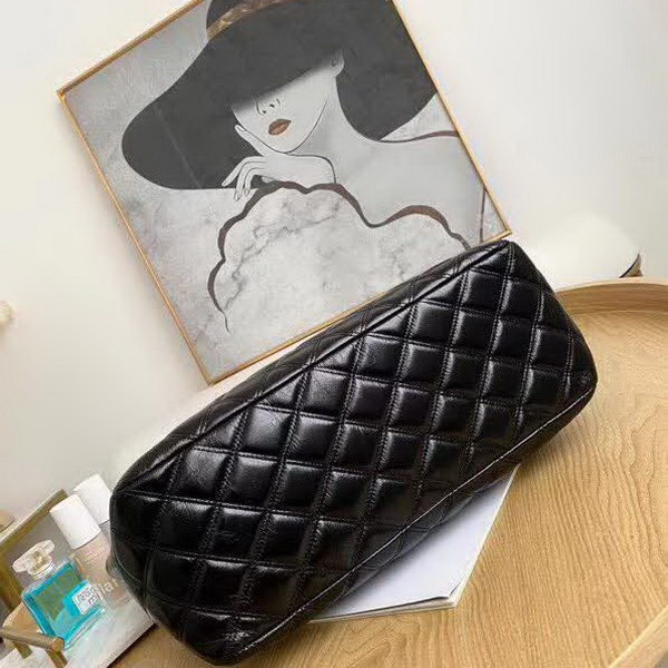 【原版皮】香奈儿/Chanel 购物袋,采用进口油腊牛皮,配顶级精美古铜金五金,非常高档新颖独特 ,休闲时尚,旅游购物最佳选择,款号:AS8345
